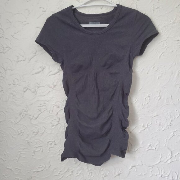 Athleta Breathe Active Ruched short sleeve Tee top - Picture 5 of 8